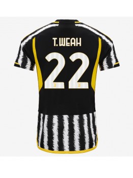 Billige Juventus Timothy Weah #22 Hjemmedrakt 2023-24 Kortermet